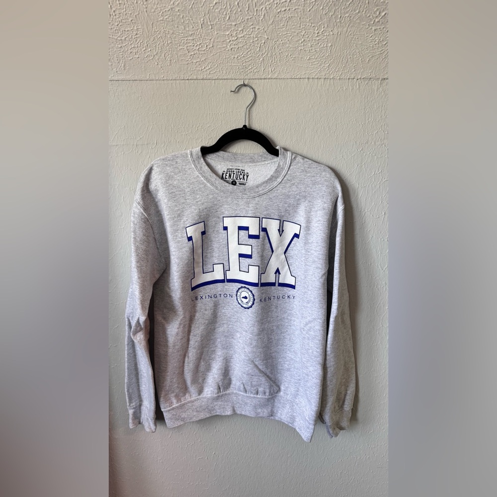 Shop Local Kentucky LEX Lexington Kentucky Gray Sweatshirt
